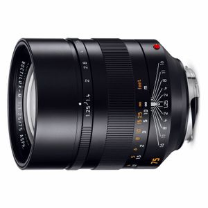 Leica Noctilux-M 75mm f/1.25 ASPH M-mount objectief Zwart