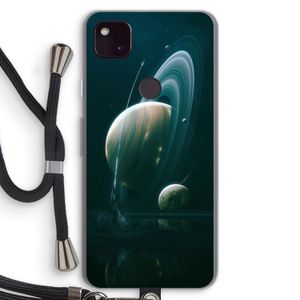 Mercurius: Pixel 4a 5G Transparant Hoesje met koord