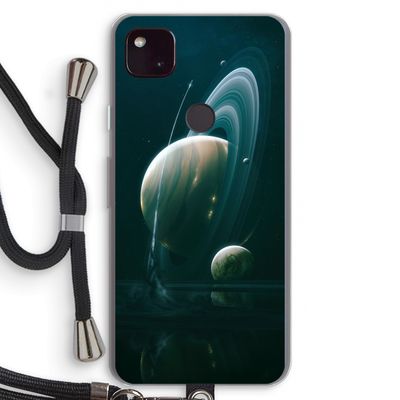 Mercurius: Pixel 4a 5G Transparant Hoesje met koord