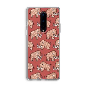 Mammoet: OnePlus 8 Transparant Hoesje