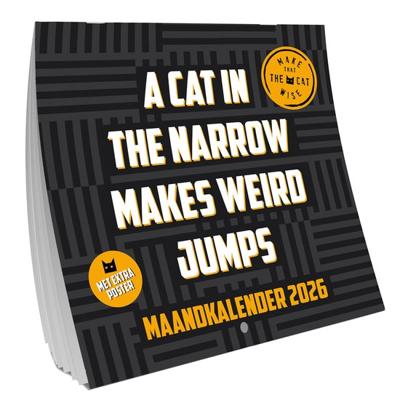 Make that the cat Wise Kalender 2026