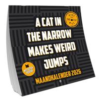 Make that the cat Wise Kalender 2026