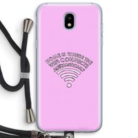 Home Is Where The Wifi Is: Samsung Galaxy J5 (2017) Transparant Hoesje met koord