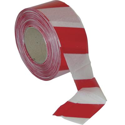 Afzetlint - rood/wit gestreept - 500 meter - kunststof - markeerlinten - Afzetbanden