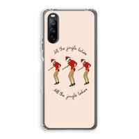 Jingle Ladies: Sony Xperia 10 III Transparant Hoesje
