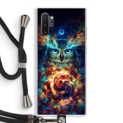 Aurowla: Samsung Galaxy Note 10 Plus Transparant Hoesje met koord