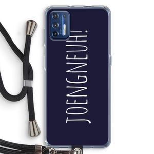 Joengneuh!: Motorola Moto G9 Plus Transparant Hoesje met koord