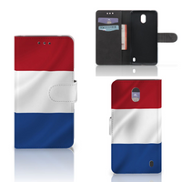Nokia 2 Bookstyle Case Nederlandse Vlag - thumbnail