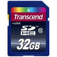 Transcend TS32GSDHC10 flashgeheugen 32 GB SDHC NAND Klasse 10 - thumbnail