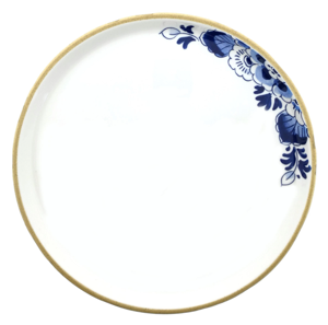 HEINEN - Blauw Bloesem - Dinerbord 28cm h2cm