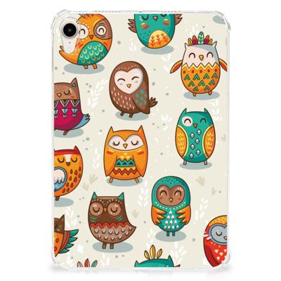 Apple iPad mini 6 (2021) Back Case Vrolijke Uilen