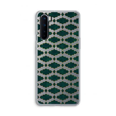 Moroccan tiles: OnePlus Nord Transparant Hoesje