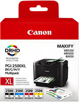 Canon PGI-2500XL C/M/Y/BK Origineel Zwart, Cyaan, Magenta, Geel - thumbnail