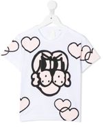 Givenchy Kids t-shirt Bart à imprimé graphique - Blanc