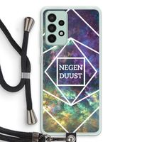 Negenduust ruimte: Samsung Galaxy A52s 5G Transparant Hoesje met koord Negenduust ruimte: Samsung Galaxy A52s 5G Transparant Hoesje met koord