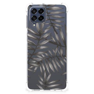 Samsung Galaxy M53 Case Leaves Grey Samsung Galaxy M53 Case Leaves Grey