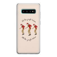 Jingle Ladies: Samsung Galaxy S10 Plus Transparant Hoesje