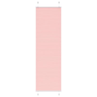 Pliss rolgordijn 60x200 cm stofbreedte 59,4 cm polyester roze