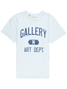 GALLERY DEPT. t-shirt en coton à logo imprimé - Bleu