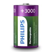 Battery Sales Europe oplaadbare batterijen rechargeable nimh d/hr20 3000mah, 2st.