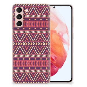 Samsung Galaxy S21 TPU bumper Aztec Paars