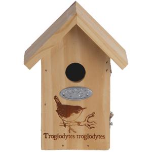 Vogelhuisje - hout - 20 cm - nestkastje - voor mezen, mussen en vinken
