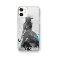 I will not feel a thing: iPhone 12 Transparant Hoesje
