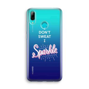 Sparkle quote: Huawei P Smart (2019) Transparant Hoesje