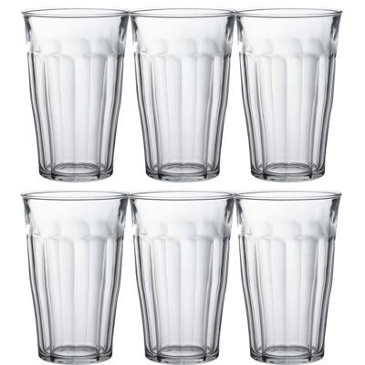 Duralex Picardie longdrinkglazen - set 6x stuks - 500 ml - transparant - luxe glas
