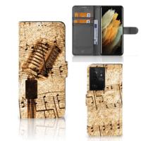 Samsung Galaxy S21 Ultra | Telefoonhoesje met foto | Bladmuziek