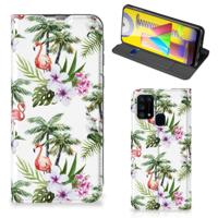 Samsung Galaxy M31 | Hoesje maken | Flamingo Palms