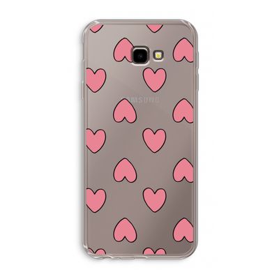 Ondersteboven verliefd: Samsung Galaxy J4 Plus Transparant Hoesje