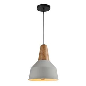 QUVIO Hanglamp rond grijs - QUV5067L-GREY