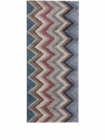 Missoni Home tapis à motif zigzag - Bleu