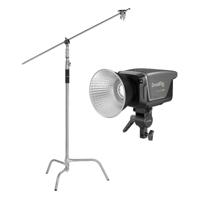 SmallRig 3971 RC450D LED Video Light + FREE 4344 RA-C330 C Light Stand with Boom Arm