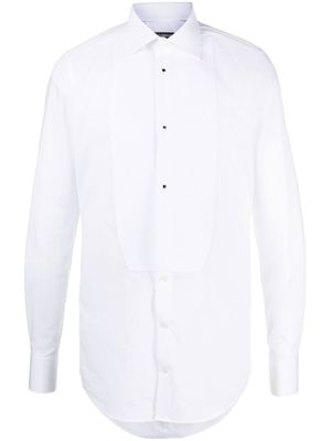 Dolce & Gabbana chemise à détails de plis - Blanc