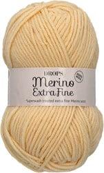 Drops Merino Extra Fine Uni Colour 24 Light Yellow