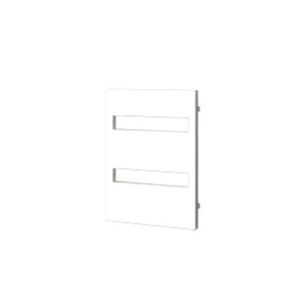 Designradiator BWS Genuo EVO 80,5 x 55 cm 361 Watt Donkergrijs Structuur