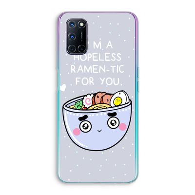 I'm A Hopeless Ramen-Tic For You: Oppo A52 Transparant Hoesje