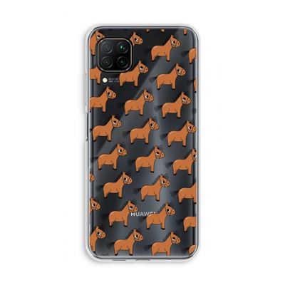 Pony: Huawei P40 Lite Transparant Hoesje