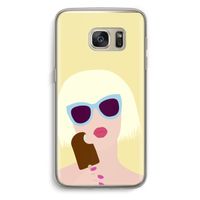 Ice cream: Samsung Galaxy S7 Transparant Hoesje