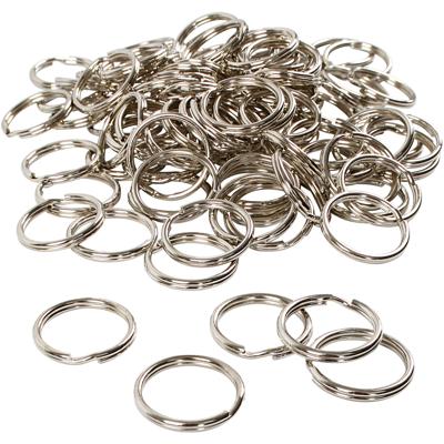 Creativ Company Sleutelhangers, d 25 mm, 100 stuk/ 1 doos