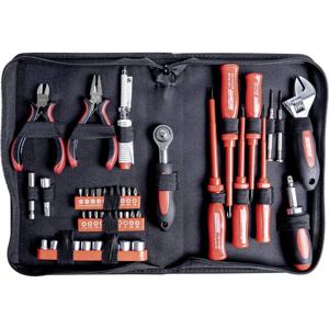 Brüder Mannesmann M29044 Gereedschapsset Electricien Incl. tas 45-delig