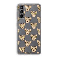 Tijger: Samsung Galaxy S21 Transparant Hoesje