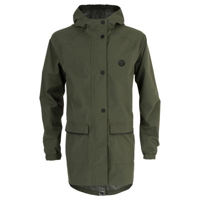 AGU GO Parka Kids Regenjas Essential Kids - Groen - 146-152 - Waterdicht