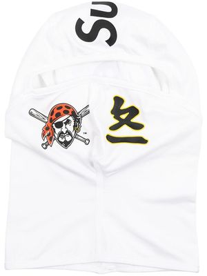 Supreme x MLB Kanji Teams cagoule légère 'Pittsburgh Pirates - White' - Blanc