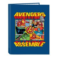 Ringmap The Avengers Blauw Zwart A4 26.5 x 33 x 4 cm