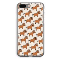 Pony: iPhone 8 Plus Transparant Hoesje