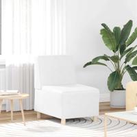 Sofa Stoel Wit 55 x 74 x 82 cm Kunstleer