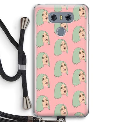 King Kylie: LG G6 Transparant Hoesje met koord